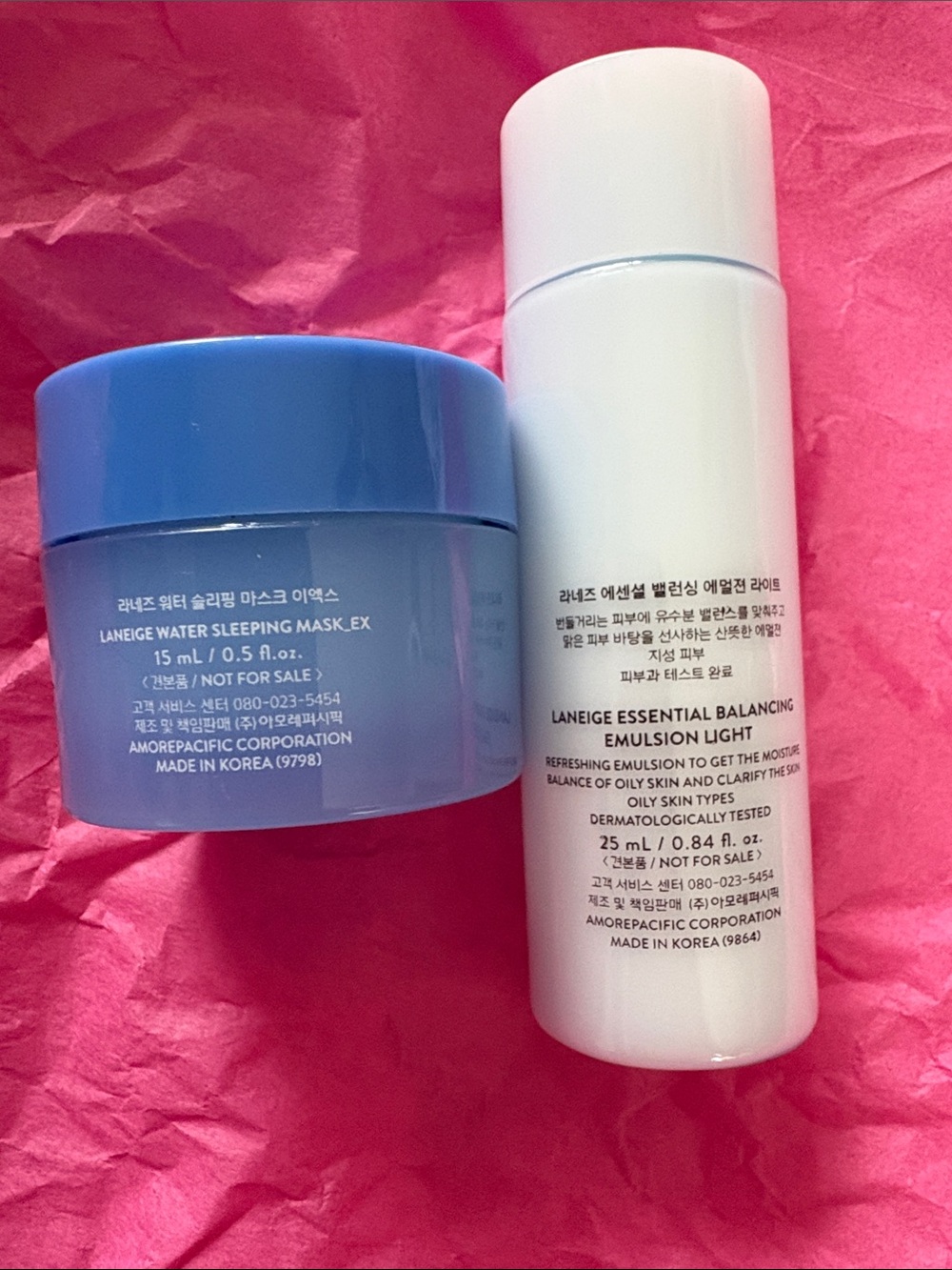 LANEIGE Sleeping Mask & Balancing Emulsion Light Duo - Picture 2 of 6